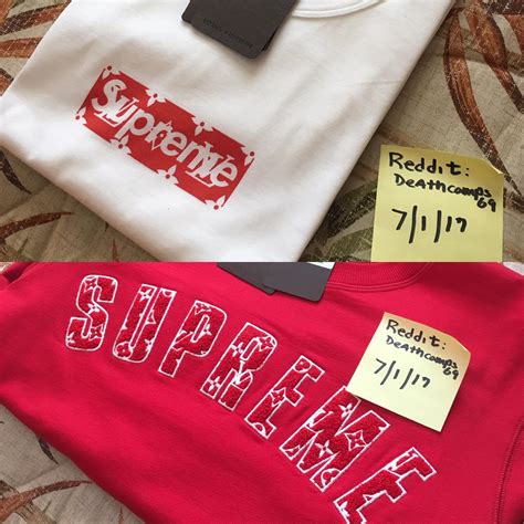 supreme x lv crewneck price|supreme x gq.